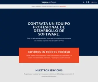Hagane.io(Desarrollo de páginas web) Screenshot