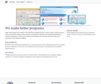 Hageltech.com(Hagel Technologies) Screenshot