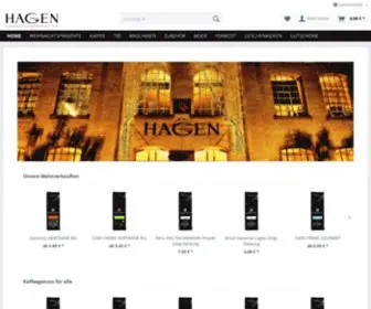 Hagen-Onlineshop.de(Und Teehaus Hagen Onlineshop) Screenshot