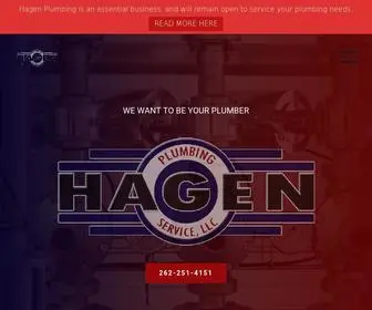 Hagenplumbingservice.com(Hagen Plumbing Service) Screenshot