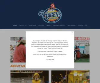 Hagensfishmarket.com(Hagen's Fish Market) Screenshot