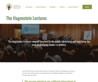 Hagensteinlectures.org(The Hagenstein Lectures) Screenshot