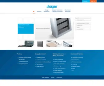 Hager.com.my(Manufacturer of electrical distribution systems Welcome to Hager Malaysia) Screenshot