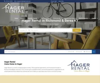 Hagerrental.com(Hager Rental) Screenshot