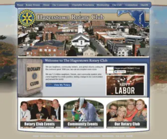 Hagerstownrotary.org(Hagerstown Rotary Club) Screenshot