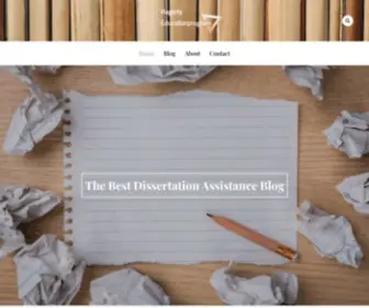Hagertyeducationprogram.org(Penning down a dissertation) Screenshot