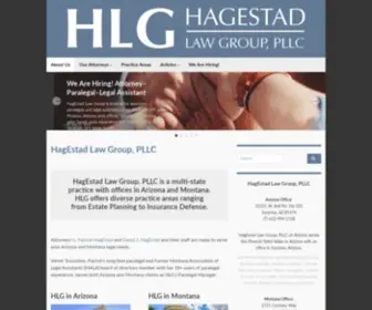 Hagestadlaw.com(HagEstad Law Group) Screenshot