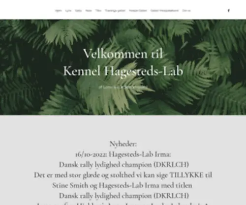 Hagesteds-Lab.dk(Markprøve) Screenshot