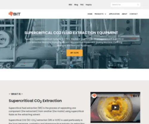 Hagf.com(Supercritical CO2 Extraction Machine) Screenshot