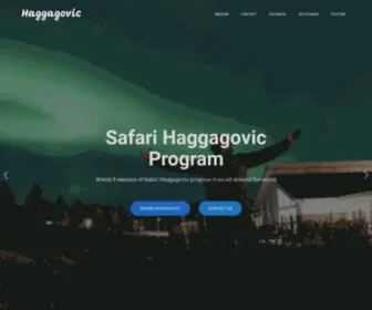 Haggagovic.com(Haggagovic Globe trotter and TV Presenter) Screenshot