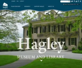 Hagley.org(The Hagley Museum and Library) Screenshot