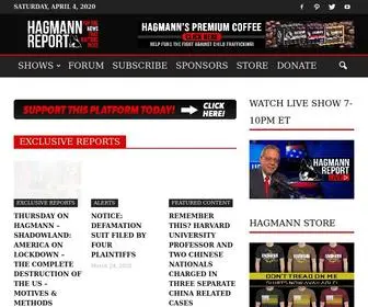 Hagmannreport.com(The Hagmann Report) Screenshot