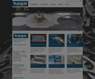 Hago-FT.de(Feinwerktechnik hago gmbh) Screenshot