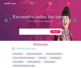 Hagomitarea.com(Hago mi Tarea) Screenshot