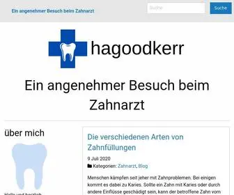 Hagoodkerr.com(Ein angenehmer Besuch beim Zahnarzt) Screenshot