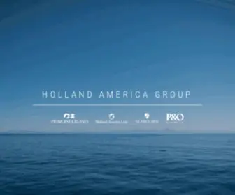 Hagroup.com(Holland America Group) Screenshot