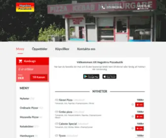 Hagsatrapizza.se(Hagsätra Pizzabutik i Bandhagen) Screenshot