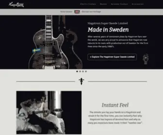 HagstromGuitars.com(Hagstrom Guitars) Screenshot