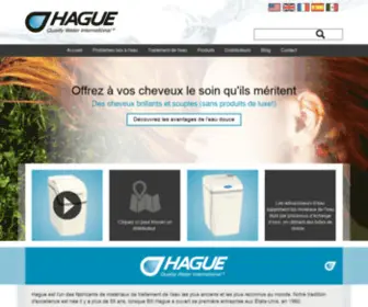 Haguequalitywater.fr(Hague Quality Water) Screenshot