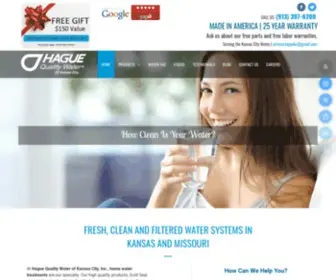 Haguequalitywaterkc.com(Hague Quality Water of Kansas City Inc) Screenshot