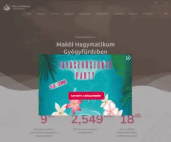 Hagymatikum.hu(Makó) Screenshot