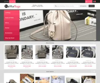 Hahabags.su(HahaBags Wholesale) Screenshot