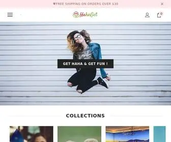 Hahaget.com(Get "haha") Screenshot
