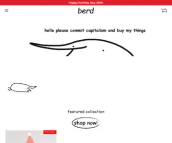 HahahaimyourStorenow.com(Berd store) Screenshot