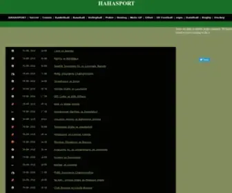 Hahasport.info(Hahasport info) Screenshot