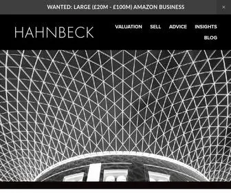 Hahnbeck.com(Hahnbeck is a specialist e) Screenshot