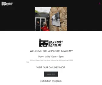 Hahndorfacademy.org.au(Hahndorf Academy) Screenshot