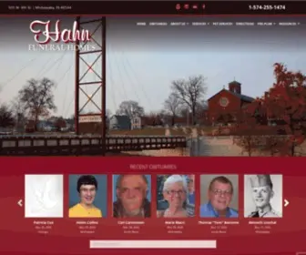 Hahnfuneralhomes.com(Hahn Funeral Home) Screenshot