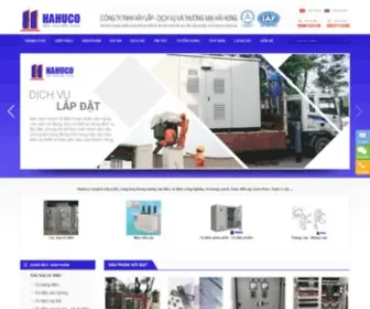 Hahuco.com.vn(Máng cáp) Screenshot