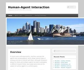 Hai-Conference.net(Human-Agent Interaction) Screenshot