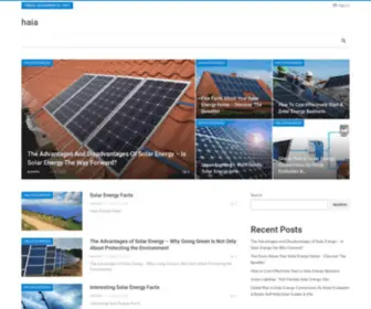 Haia.site(Just another WordPress site) Screenshot