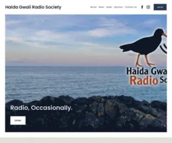 Haidagwaiiradio.org(Haida Gwaii Radio Society) Screenshot