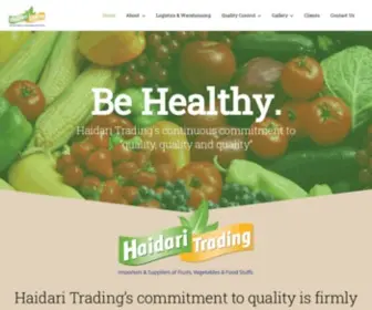 Haidaritrading.com(Haidari Trading) Screenshot