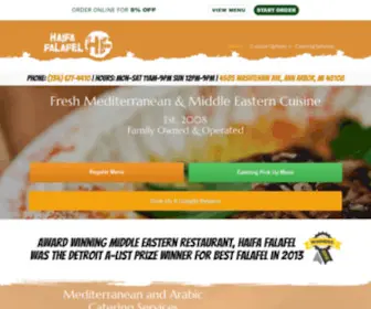 Haifafalafel.com(Mediterranean Catering) Screenshot