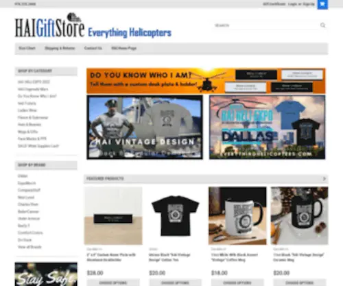 Haigiftstore.com(The HAI Gift Store) Screenshot
