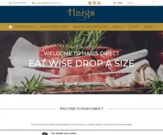 Haigsdirect.co.uk(Meat delivery) Screenshot