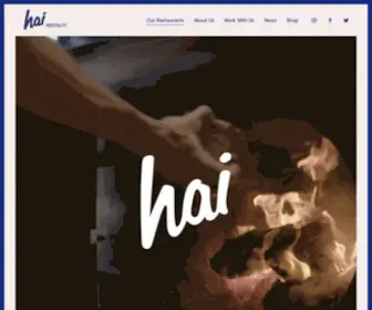 Haihospitality.com(Hai Hospitality) Screenshot
