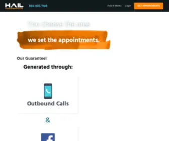 Hailappointments.com(Hail Appointments) Screenshot