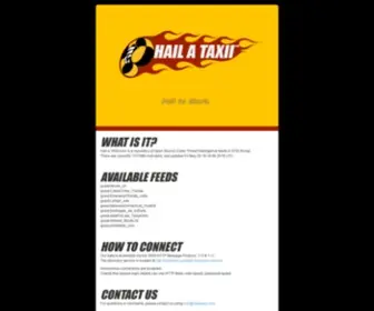 Hailataxii.com(Hail a taxii) Screenshot