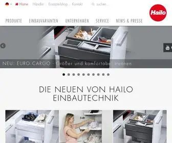 Hailo-Einbautechnik.de(Hailo Einbautechnik) Screenshot