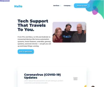 Hailo.la(Get tech support for any device in the connected home) Screenshot