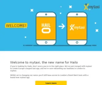 Hailoapp.com(The Black Cab App) Screenshot