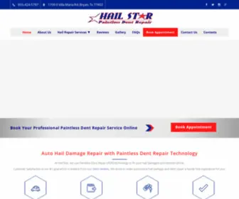 Hailstarpdr.com(Hailstar Paintless Dent Repair) Screenshot