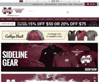 Hailstatestore.com(Mississippi State Apparel) Screenshot