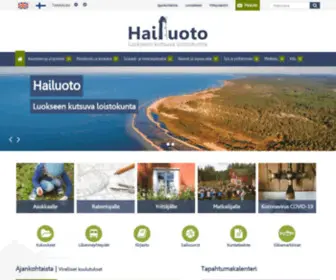 Hailuoto.fi(Etusivu) Screenshot