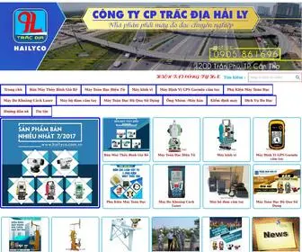 Hailyco.com.vn(Đại lý ủy quyền máy thủy bình sokkia) Screenshot